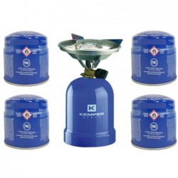 Stufa a gas 2200W scocca in...