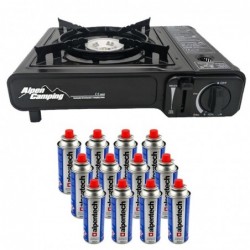 ALPENTECH 2200W Stufa a gas...