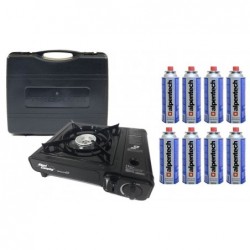 Stufa a gas piezo alpentech...