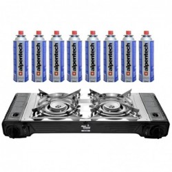 Fornello a gas a 2 fuochi...