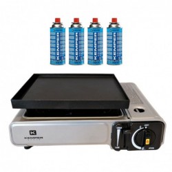 Fornello e piastra a gas...