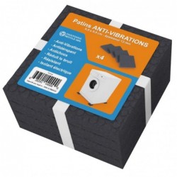 4 cuscinetti antivibranti...