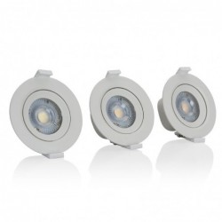 Faretto led da incasso Set...