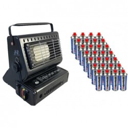 Riscaldatore a gas mobile +...