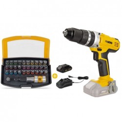 Trapano a batteria 20V +...