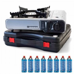 Stufa a gas NOMADE INOX...