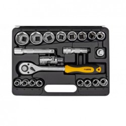 Set di bussole 21 pezzi 1/2...